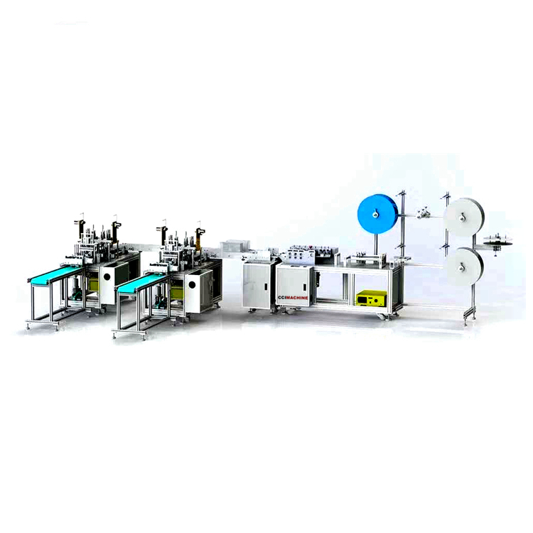 Full Auto  Ear band Medical Face Mask Machine  Production Line